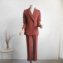 끌레느모네 더블 버튼 면접 정장 세트