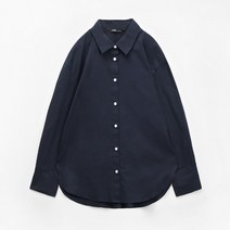 미쏘 여성용 베이직 오버핏 셔츠