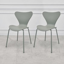 비에프컴퍼니 세븐 체어 2p, 그린