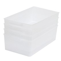 보노하우스 반투명 다용도 트레이 중, 4개