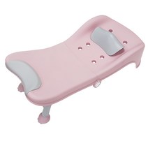 [베이비캠프돌고래샴푸의자] 베이비캠프 접이식 아기 다용도 샴푸 체어, Pink