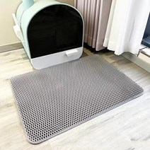 블루포그 고양이 사막화방지 모래 매트, 01 그레이