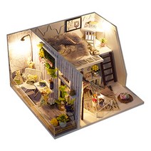 아이엠미니 가드닝 원룸 + 도구 + 케이스 미니어처하우스 DIY 키트, 혼합색상