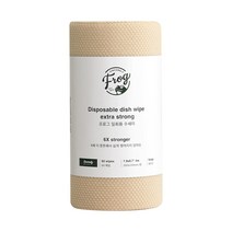 프로그 일회용 수세미 엑스트라 스트롱 60p, 베이지, 60개입, 1개