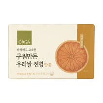 ORGA 구워만든 우리쌀 전병 144g, 1개, 땅콩맛