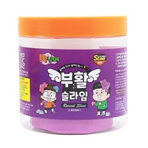 쁠루모 흔한남매 부활 슬라임, 퍼플, 300g