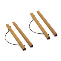 한수오 북유럽 인테리어 우드족자 2세트, 모카우드