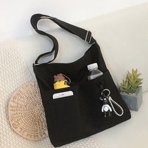 지니얼 여성용 숄더백 토트백 에코백 캔버스 기본 무지 가방 GA2794