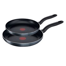 테팔 인덕션 티타늄 1X 익스피리언스 프라이팬 24cm + 28cm 세트, 프라이팬 24cm + 프라이팬 28cm, 그레이
