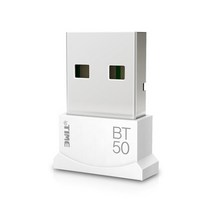 아이피타임 블루투스 5.0 USB 동글 BT50, 화이트