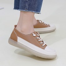 제이슈 소가죽 타입 스트링 스니커즈 3cm