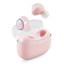 엑토 어썸 무선 블루투스 5.0 이어폰, TWS-13, 핑크