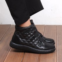 여성용 누빔 밴딩 숏 앵클 부츠 BDBJA