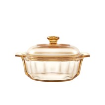 비젼 인덕션 직화 겸용 코렐 유리 양수냄비 0.8L, 17.5cm