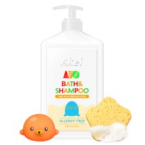 아케이 아토 바스앤샴푸 1100ml + 별해면스펀지 + 하푸 세트, 1세트