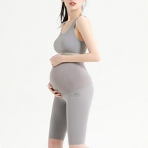 쿠밍 임산부 레깅스 5부 스판 팬츠