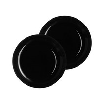 루미낙 하레나 깊은접시 블랙 25cm, 1세트, 하레나 깊은접시 25 cm 2p