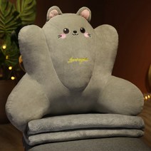 뷰넷 소프트 허리쿠션 담요 세트