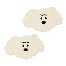 로마네 실리콘 컵 코스터 2p, 구름이