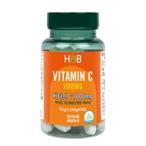 홀랜드앤바렛 비타민C 1000mg 76.2g, 60정, 1개