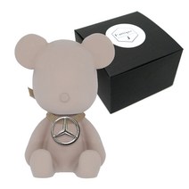 라띠크제이 엠블럼 베어 차량용 방향제 벤츠 베이지 + 리필 화이트머스크 5ml, 1세트