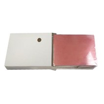 아이딜레이저 파이버 레이저 마킹기 알루미늄 카드 명판 50p, 진한 분홍, 1개