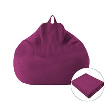 자파스 빈백 쇼파 커버, 퍼플