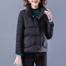 페이토 여성용 스타 플래시 숏 기장 패딩