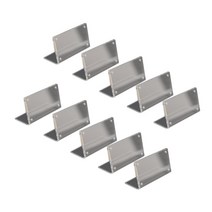 대한 투명 아크릴 POP 꽂이 명찰 명함 이름표 메뉴판 쇼케이스, 10개