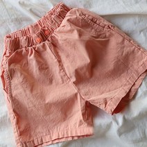 미니달콩 아동용 네온 단추 5부 바지