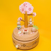 본디자인랩 우드 오르골, 봄날 벚꽃 소풍