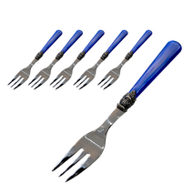 EME 나폴레옹 케익포크, 블루, 6개