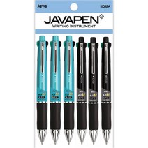 자바펜 제트4+1M 멀티펜 0.7mm 2종 x 3p, 메탈민트, 메탈블랙, 1세트