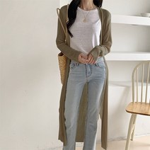 레몬소울 여성용 피아로 오픈 썸머 롱 가디건