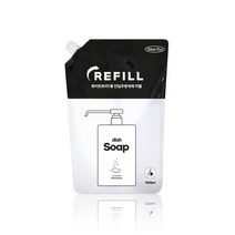 화이트트리 1종 안심 주방세제 리필, 1개, 1000ml