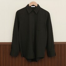 큐니걸스 여성용 컬러칩 베이직 셔츠