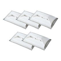 좋은양품 창틀 청소 틈새 브러쉬, 화이트, 5개