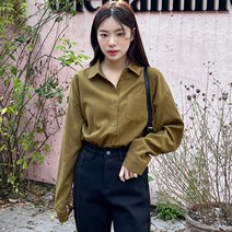 엔비룩 여성용 피치포켓셔츠