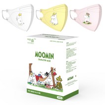 어린숨 엣지 무민 아트심볼 컬러마스크 소형 3종 x 10p 세트, 1세트, 스노크메이든