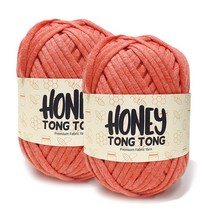 니뜨 허니 통통 뜨개실 100g x 2p, 106 오렌지, 2개