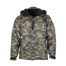 사우스플레이 남성용 큰무늬 워싱 밀리터리 점퍼 OCOSP7007W9