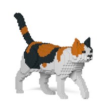 JECKA 삼색이 고양이 프리미엄 블록, 혼합색상