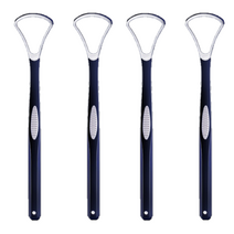 드위트리 심플 실리콘 브러쉬 혀클리너 흑백, 4개