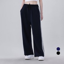 어썸어라운드 여성용 사이드 라인 와이드 트레이닝 팬츠
