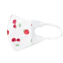 러블리앙즈 3D 유아 마스크 초소형, 30개입, 1개, 체리 C3