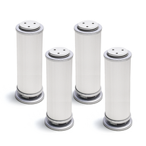 손잡이세상 알루미늄 가구발통 150mm x 4p, 실버