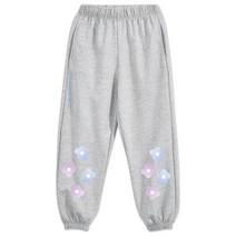 벤힛 PASTEL FLOWER 특양면 사계절 트레이닝 조거 팬츠