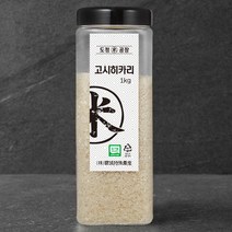 도정공장 유기농 고시히카리 백미, 1kg, 1개
