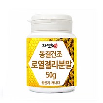 자연초 자연초 로얄젤리 분말 가루 캐나다산, 50g, 1개