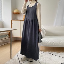 보리맘 코듀로이 빅사이즈 임부 원피스 a502